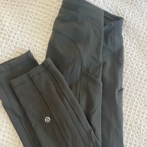 Lulu 17” Army Green Legging